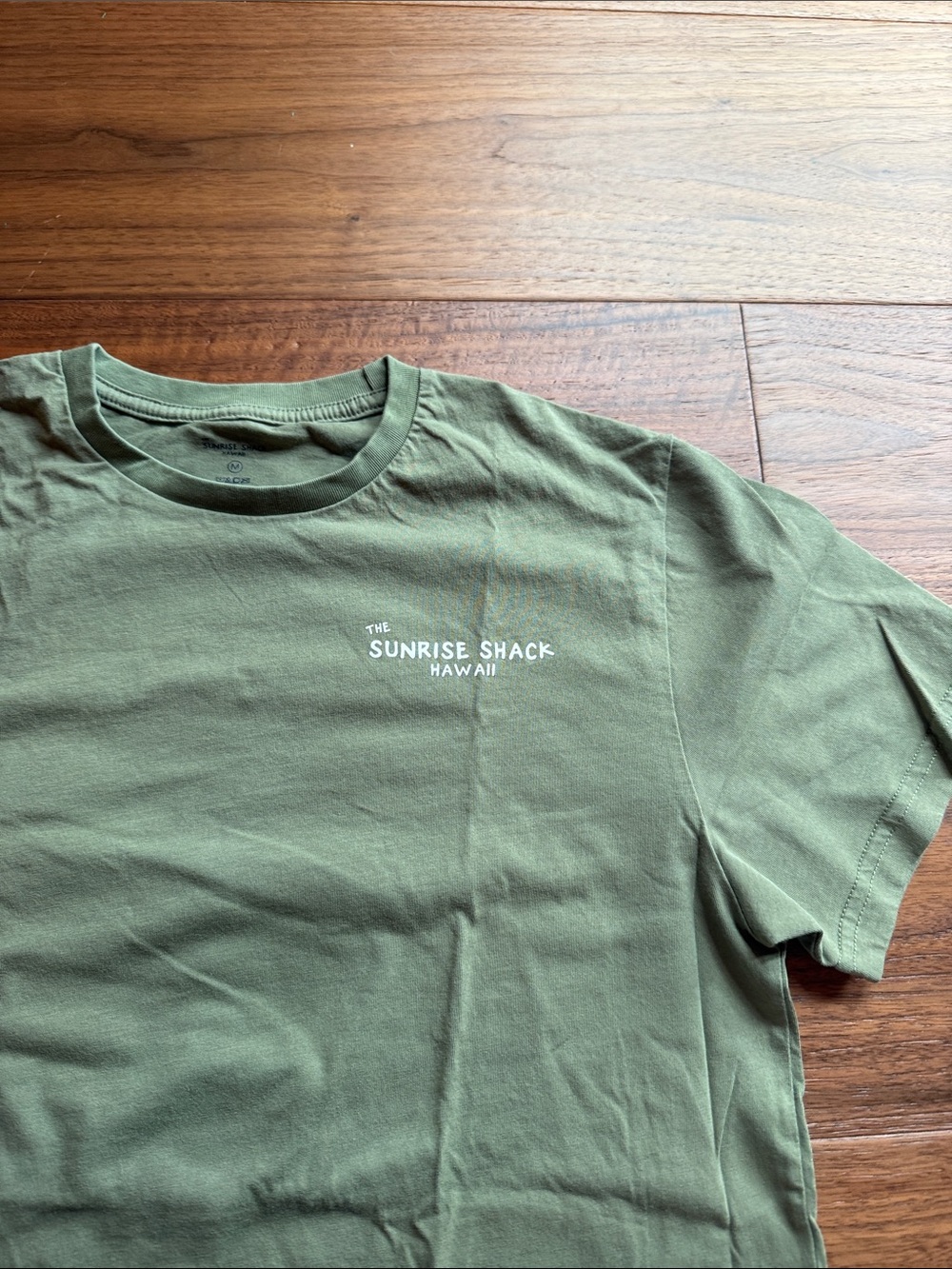Women's Olive Green Crew Tee